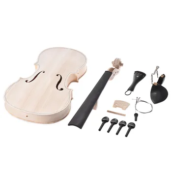 DIY 4/4 Full Size Violin Kit Natural Solid Wood Acoustic Fiddle with EQ Spruce Top Maple Back Neck Fingerboard Tailpiece
DIY 4/4 Full Size Violin Kit Natural Solid Wood Acoustic Fiddle with EQ Spruce Top Maple Back Neck Fingerboard Tailpiece