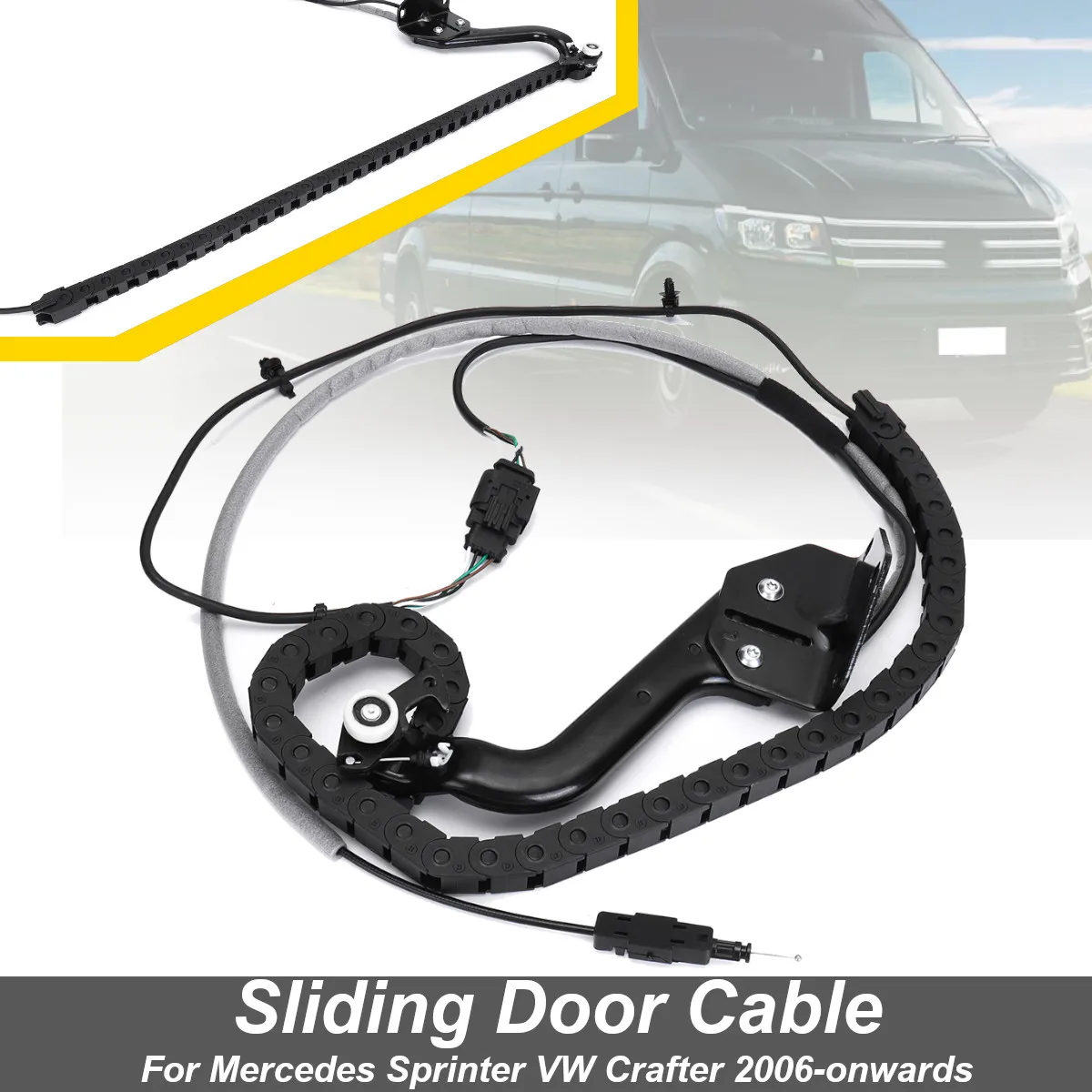 9068203369 Sliding Door Cable Lower Bottom Roller Track Left N/S For Mercedes Sprinter for VW for Crafter 2006-onwards
9068203369 Sliding Door Cable Lower Bottom Roller Track Left N/S For Mercedes Sprinter for VW for Crafter 2006-onwards
