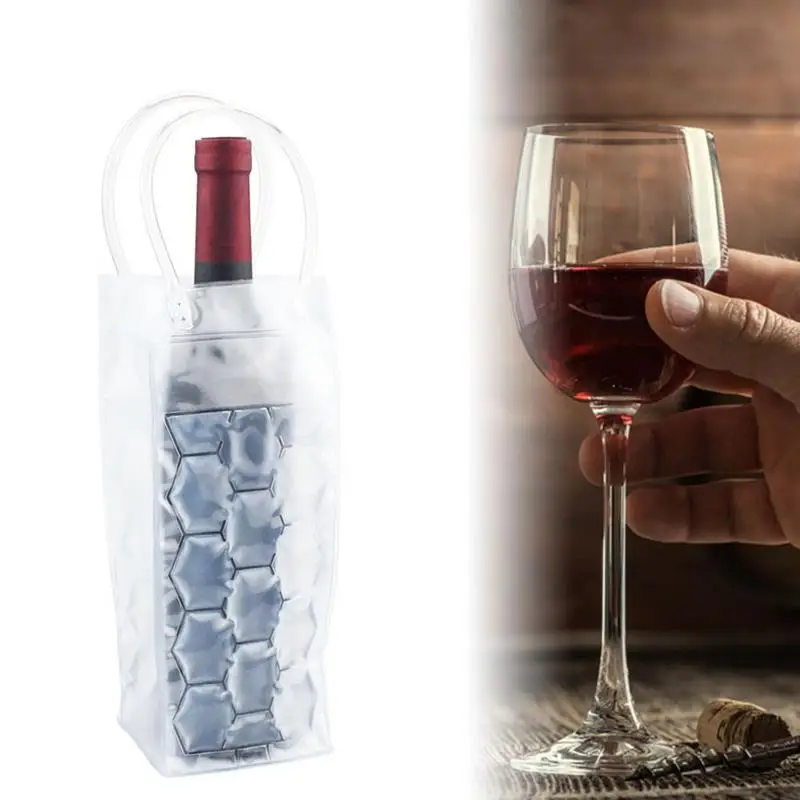 Rapid Ice Wine Cooler PVC Beer Cooler Bag Outdoors Ice Gel Bag Picnic Freezer Sacks Bag Cooling Gel Holder Carrier
Rapid Ice Wine Cooler PVC Beer Cooler Bag Outdoors Ice Gel Bag Picnic Freezer Sacks Bag Cooling Gel Holder Carrier