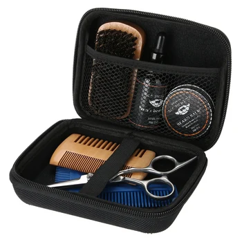 7PCS/Set Portable Men Beard Styling Shaping Cream Oil Brush Comb Scissor Mustache Hair Care Shaving Brush Set
7PCS/Set Portable Men Beard Styling Shaping Cream Oil Brush Comb Scissor Mustache Hair Care Shaving Brush Set