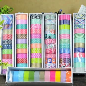 12pes washi tape set 1.5cm *5m For School Photo Office Learning Supplies Decoration Quality Super Strong Waterproof
12pes washi tape set 1.5cm *5m For School Photo Office Learning Supplies Decoration Quality Super Strong Waterproof