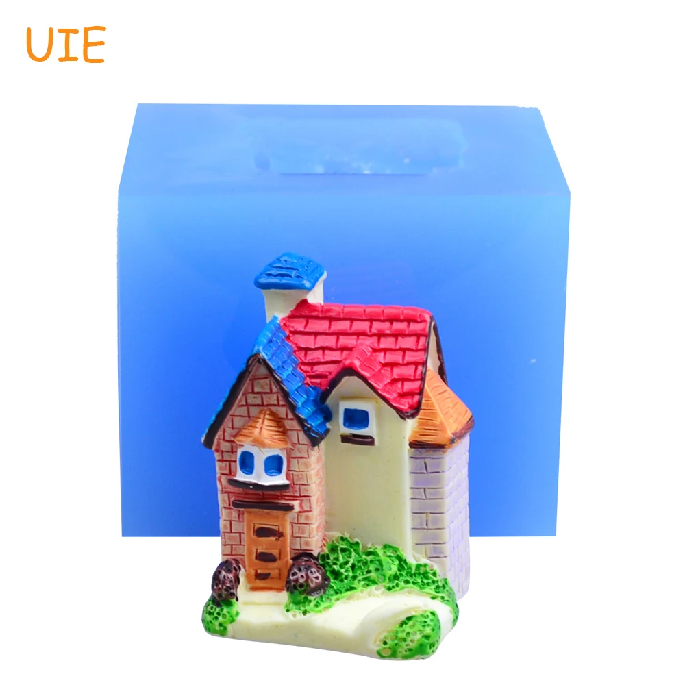 FYL334U 3D House Mold Silicone Push Mold - Fondant Cake Decoration Chocolate Candy Mold, Polymer Clay Mold, Fudge
FYL334U 3D House Mold Silicone Push Mold - Fondant Cake Decoration Chocolate Candy Mold, Polymer Clay Mold, Fudge