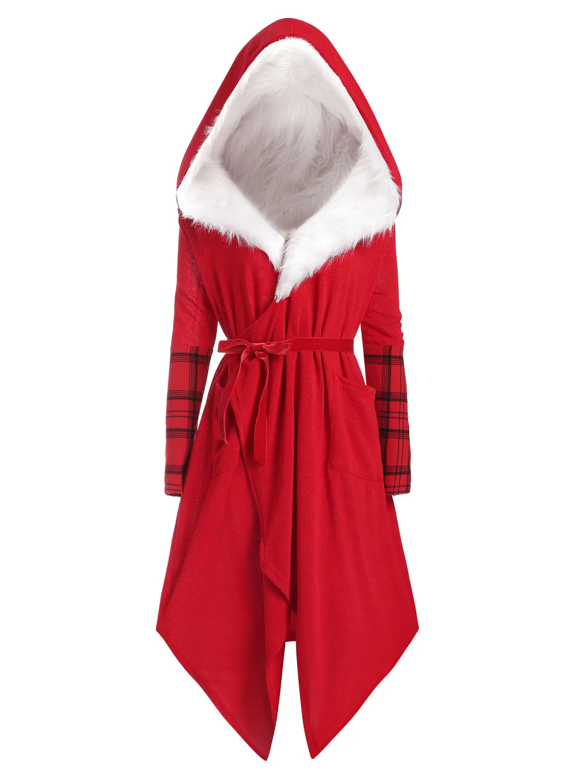 Wipalo Plus Size Asymmetric Wrap Coat With Faux Fur Hooded 2018 New Fashion Women Coat Warm Fur Liner Parkas Long Jacket 5XL
Wipalo Plus Size Asymmetric Wrap Coat With Faux Fur Hooded 2018 New Fashion Women Coat Warm Fur Liner Parkas Long Jacket 5XL