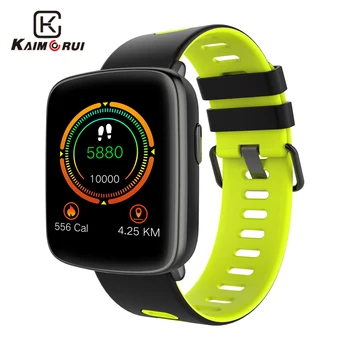 

Kaimoru Smartwatch GV68 2.5D Screen Heart Rate Monitor Pedometer IP68 Waterproof Activity Tracker Smart Watch for Huawei Xiaomi