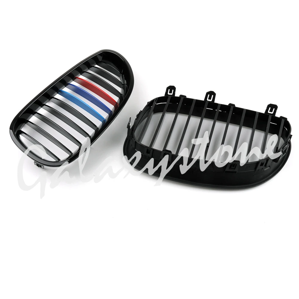 Pair Gloss Black M Color Kidney Tuning Grilles For BMW E60 E61 5 Series 2003-2010
Pair Gloss Black M Color Kidney Tuning Grilles For BMW E60 E61 5 Series 2003-2010