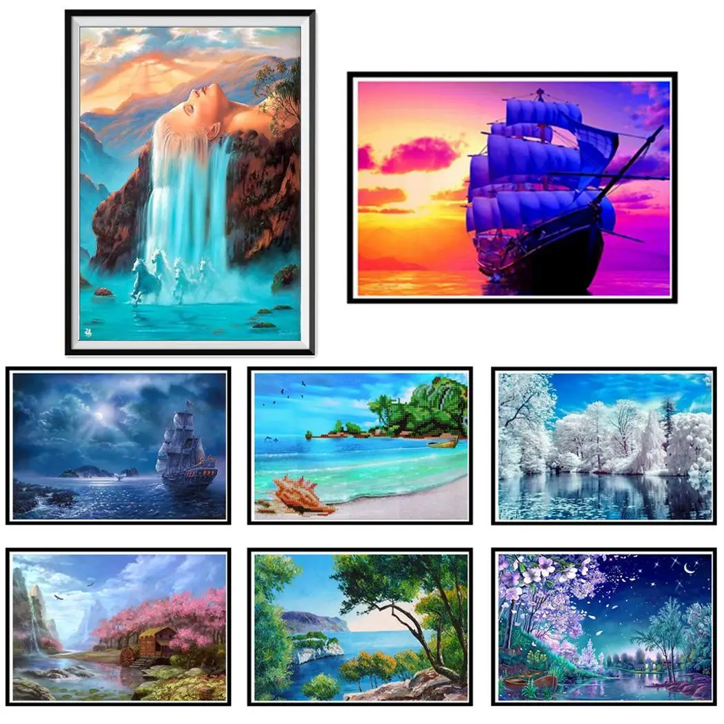 2019 Landscape DIY Diamond Embroidery Cross Stitch Painting Multicolor Modern Square New Home Bedroom Living Room Wall Decor
2019 Landscape DIY Diamond Embroidery Cross Stitch Painting Multicolor Modern Square New Home Bedroom Living Room Wall Decor