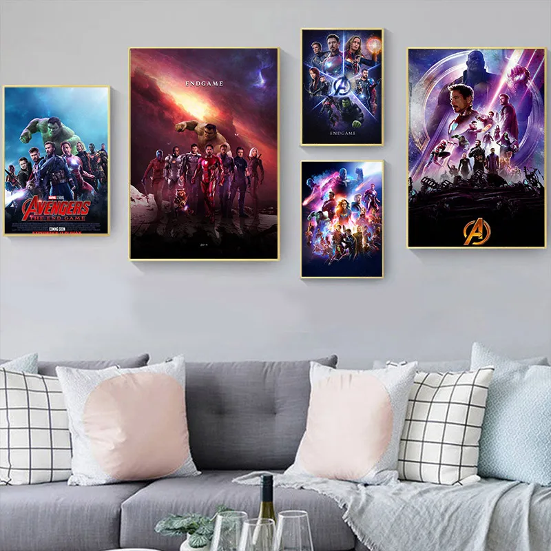 Avengers 4 Endgame Marvel 2019 New film Poster movie Home Kids living Room Bedroom Decor Print Picture Painting Wall Art Canvas
Avengers 4 Endgame Marvel 2019 New film Poster movie Home Kids living Room Bedroom Decor Print Picture Painting Wall Art Canvas