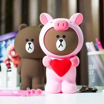 Cute Korean Stationery Silica Gel Pen Case Cartoon Brown Bear Pencil Bag Zipper Bag Office & School Supplies Gifts For Kids Girl
Cute Korean Stationery Silica Gel Pen Case Cartoon Brown Bear Pencil Bag Zipper Bag Office & School Supplies Gifts For Kids Girl