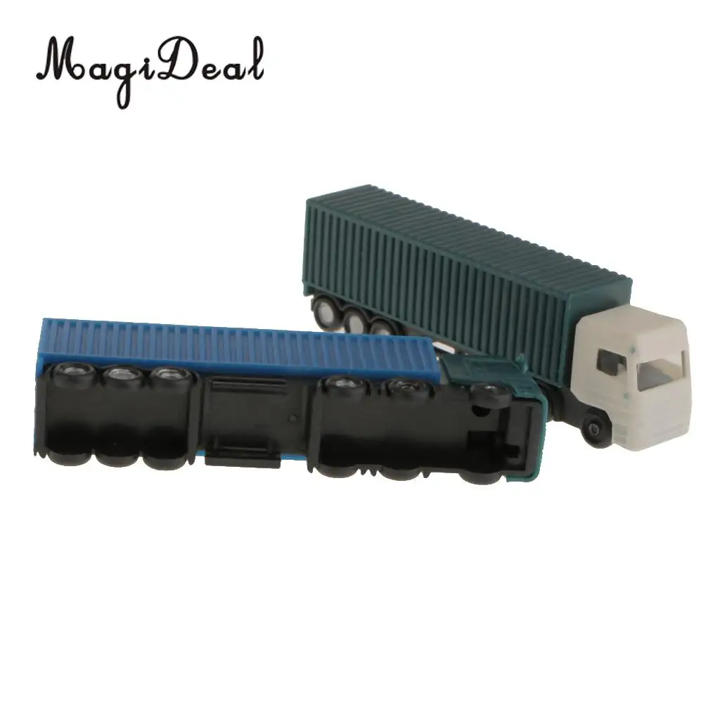 2Pcs/Set Model Container Truck Vehicle Toys Figure 1:150 N Scale for Building Street Scenery Layout Children Kids Gift
2Pcs/Set Model Container Truck Vehicle Toys Figure 1:150 N Scale for Building Street Scenery Layout Children Kids Gift