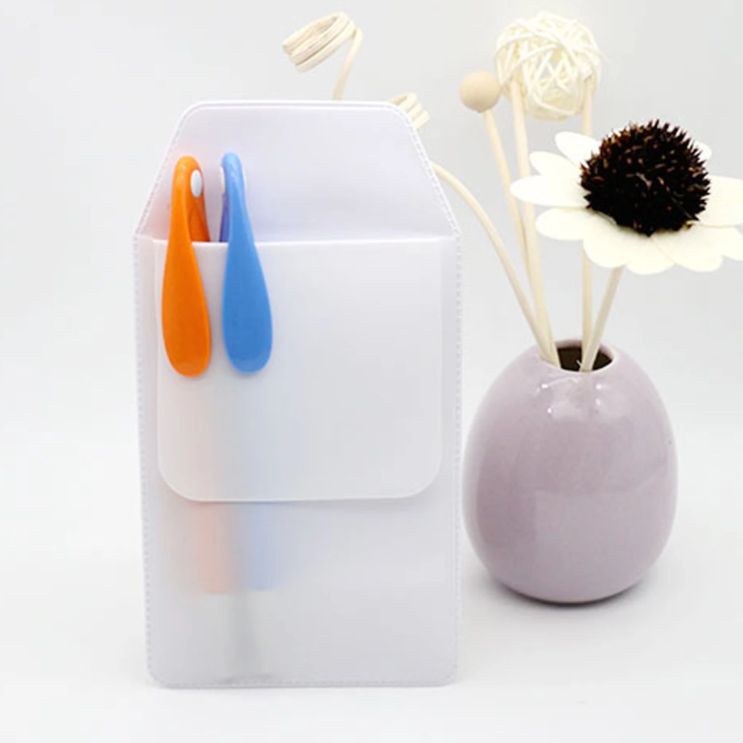 Behogar 10PCS Clear Leakproof Pocket Protector for Pen Leaks School Hospital Office Supplies White
Behogar 10PCS Clear Leakproof Pocket Protector for Pen Leaks School Hospital Office Supplies White