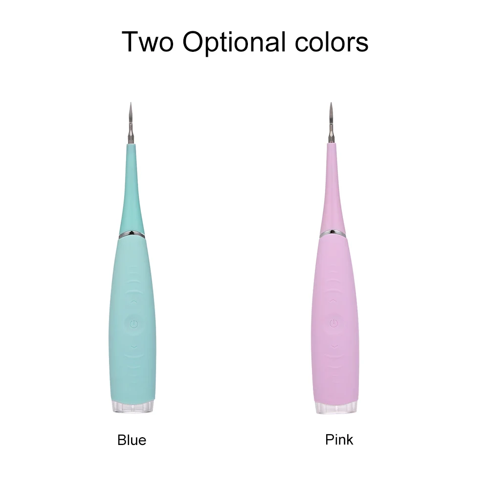 PPortable Electric Sonic Dental Scaler Tooth Calculus Remover Tooth Stains Tartar Eraser Home Use Toothwash Tool Blue /Pink 
PPortable Electric Sonic Dental Scaler Tooth Calculus Remover Tooth Stains Tartar Eraser Home Use Toothwash Tool Blue /Pink