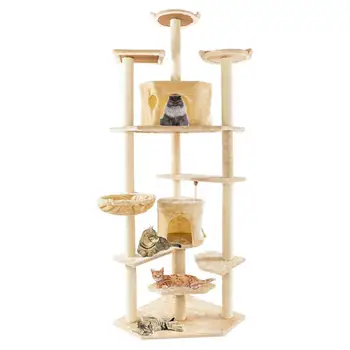 Cat Climbing Frame 80 Inches Solid Cute Sisal Rope Plush Cat Climb Tree Cat Tower Pets Bed Cat Sleepping Accessory Pet Tool
Cat Climbing Frame 80 Inches Solid Cute Sisal Rope Plush Cat Climb Tree Cat Tower Pets Bed Cat Sleepping Accessory Pet Tool