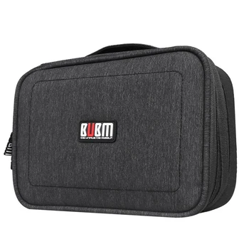 SHGO HOT-BUBM Electronics Accessories Carry Bag Double Layer Cable Organizer USB Drive Shuttle Hard Drive Case with Cable Tie
SHGO HOT-BUBM Electronics Accessories Carry Bag Double Layer Cable Organizer USB Drive Shuttle Hard Drive Case with Cable Tie