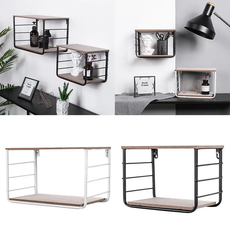 Nordic Wind Wall Mounted Shelf Storage Rack Double Layer Metal Lattice Rack Decoration Pendant Wall Storage Racks
Nordic Wind Wall Mounted Shelf Storage Rack Double Layer Metal Lattice Rack Decoration Pendant Wall Storage Racks