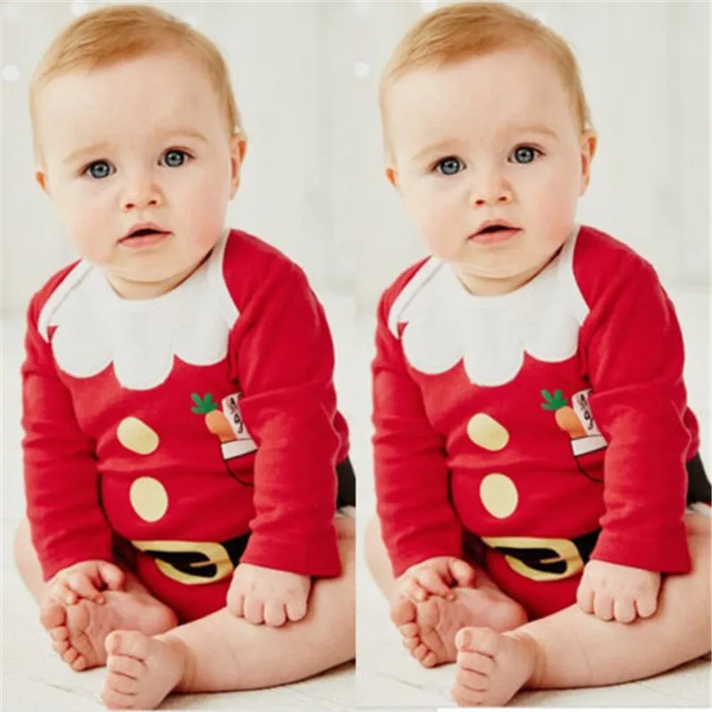 Christmas Romper Newborn Infant Baby Girl Boy Red Xmas Print Cotton Romper Jumpsuit Baby 2019 New Year Outfit Clothes
Christmas Romper Newborn Infant Baby Girl Boy Red Xmas Print Cotton Romper Jumpsuit Baby 2019 New Year Outfit Clothes