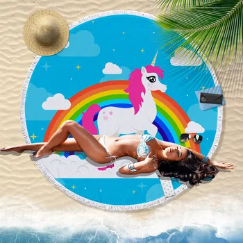 Cartoon Microfiber Round Beach Towel Unicorn Thick Shower Bath Towels Summer Circle Yoga Mat toalla de playa serviette de plage
Cartoon Microfiber Round Beach Towel Unicorn Thick Shower Bath Towels Summer Circle Yoga Mat toalla de playa serviette de plage