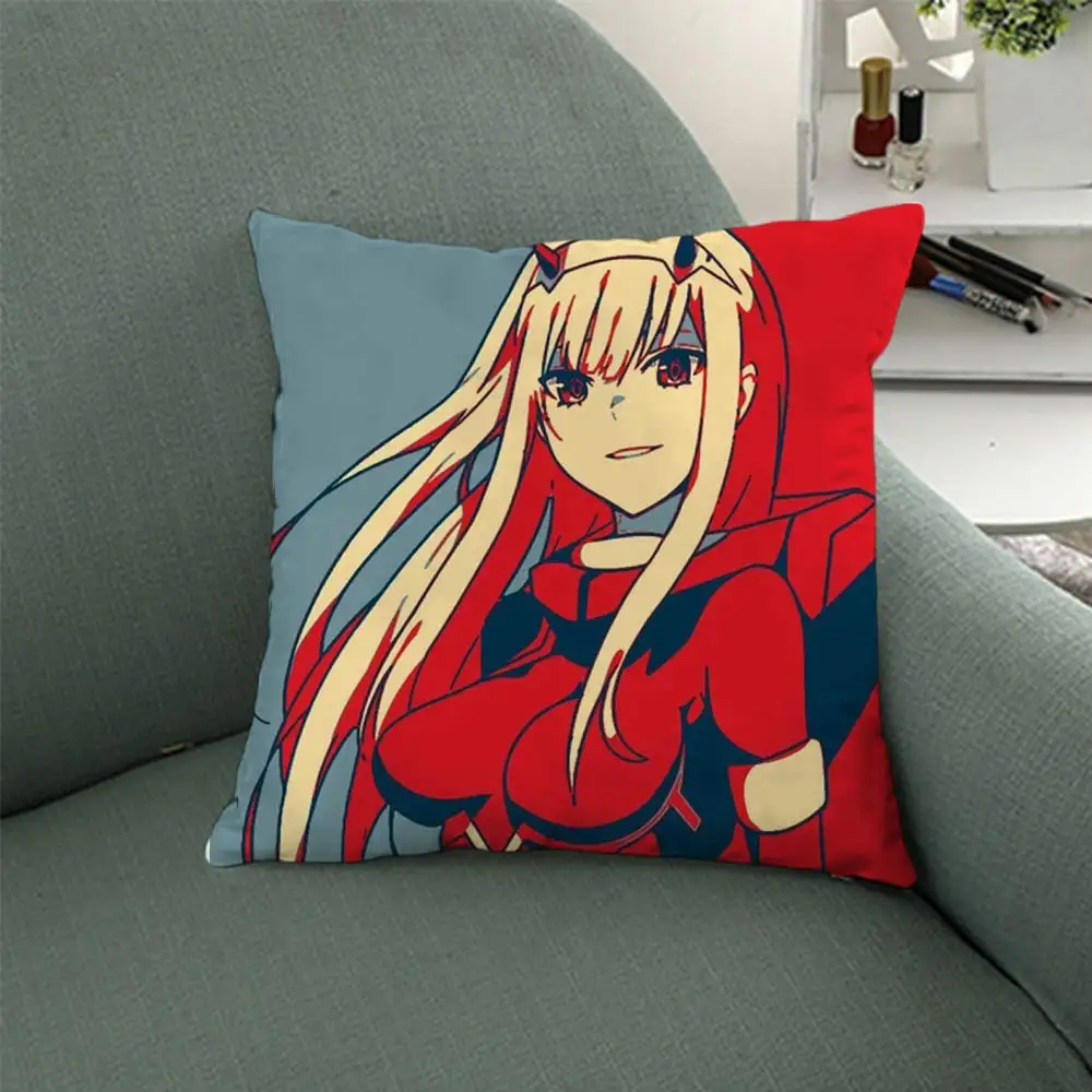 OHCOMICS 40*40 см аниме Дарлинг франкс ноль два мультфильм Подушка Dakimakura домашний
