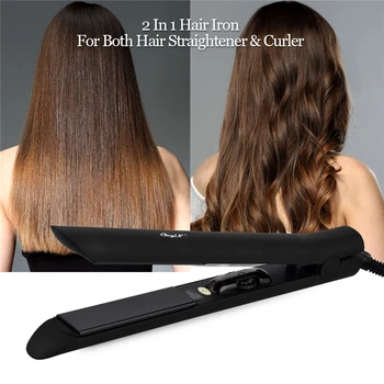 2 In 1 Wet Dry Mini Flat Iron LED Temperature Control Hair Curler Twist DIY Straightening Styler Dual Use Electric Corrugation
2 In 1 Wet Dry Mini Flat Iron LED Temperature Control Hair Curler Twist DIY Straightening Styler Dual Use Electric Corrugation
