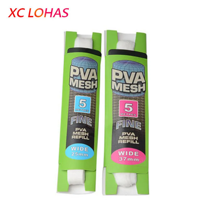 25mmx5m 37mmx5m Carp Fishing PVA Mesh Refill Bag Water Dissolving Fishing Bait Feeder Net Bag Fishing Accessories
25mmx5m 37mmx5m Carp Fishing PVA Mesh Refill Bag Water Dissolving Fishing Bait Feeder Net Bag Fishing Accessories