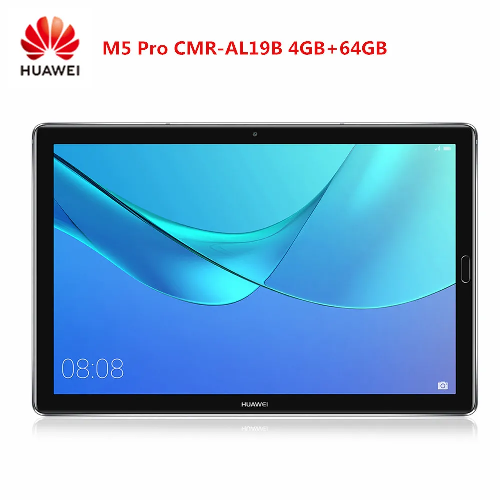 

HUAWEI MediaPad M5 ProTablet CMR - AL19B 10.8 inch 4GB RAM 64GB ROM Android 8.0 Dual Cameras 2.4GHz/5.0GHz WiFi Tablet PC