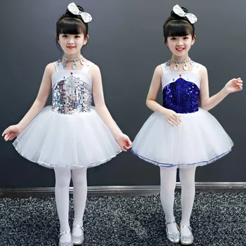 Songyuexia Children's performance dress sequins girls tutu skirt sequins dance dress children Jazz skirt performance dress
Songyuexia Children's performance dress sequins girls tutu skirt sequins dance dress children Jazz skirt performance dress