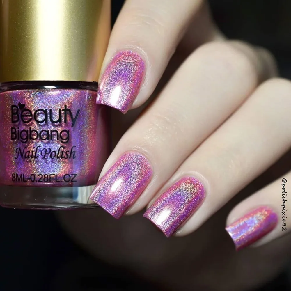 BeautyBigBang Nail Polish 8ml 12 color Laser Glitter Nail Polish Holographic Nail Polish Lacquer Glitter Nail Varnish
BeautyBigBang Nail Polish 8ml 12 color Laser Glitter Nail Polish Holographic Nail Polish Lacquer Glitter Nail Varnish