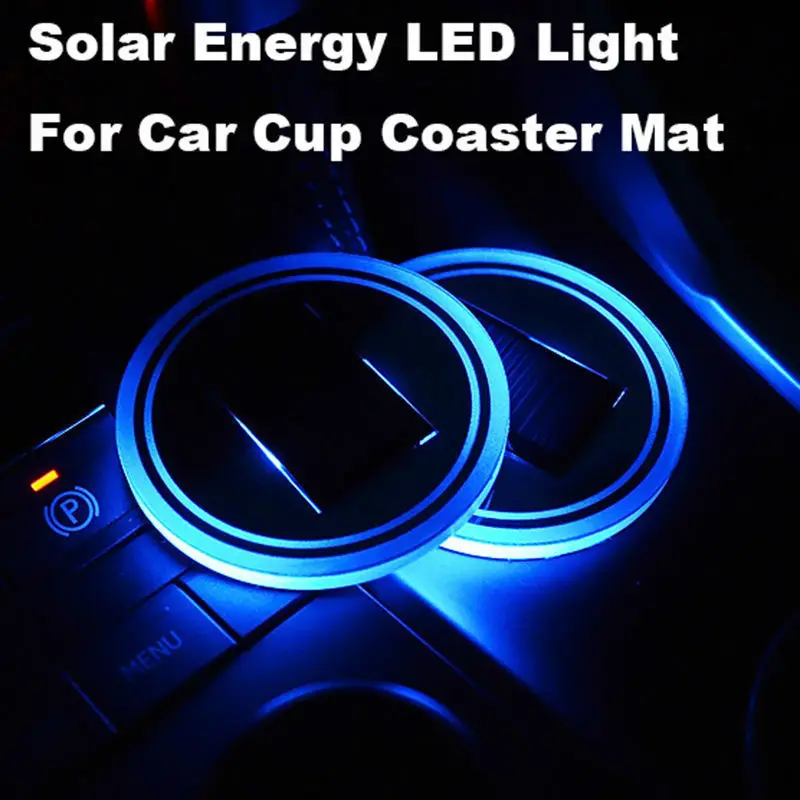 1PC Solar Energy Cup Mat Coaster Waterproof Anti-Slip Mug Pad Holder Interior Decoration Atmosphere LED Light Car Accessories
1PC Solar Energy Cup Mat Coaster Waterproof Anti-Slip Mug Pad Holder Interior Decoration Atmosphere LED Light Car Accessories