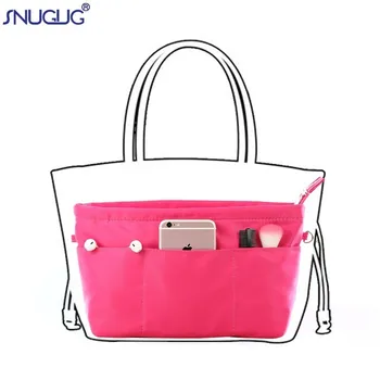 5 size Women Makeup Bag Nylon High Quality Insert Bag Organizer Handbag Multi-functional Travel Cosmetic Bag Girl Toiletry Bags
5 size Women Makeup Bag Nylon High Quality Insert Bag Organizer Handbag Multi-functional Travel Cosmetic Bag Girl Toiletry Bags
