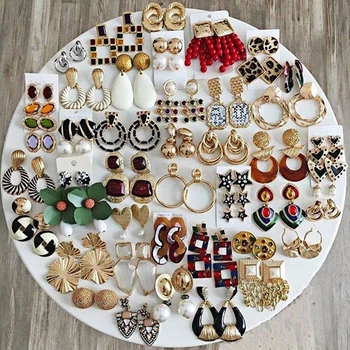 Flatfoosie Fashion ZA Dangle Earrings For Women Good Quality Jewelry Crystal Vintage Wedding Party Long Drop Earring Wholesale
Flatfoosie Fashion ZA Dangle Earrings For Women Good Quality Jewelry Crystal Vintage Wedding Party Long Drop Earring Wholesale