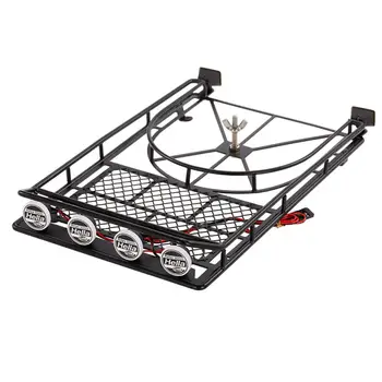 LeadingStar Simulation Metal Roof Luggage Rack LED Light for RC Car 1/10 RC Axial SCX10 90046 D90 Crawler Car ZK30
LeadingStar Simulation Metal Roof Luggage Rack LED Light for RC Car 1/10 RC Axial SCX10 90046 D90 Crawler Car ZK30