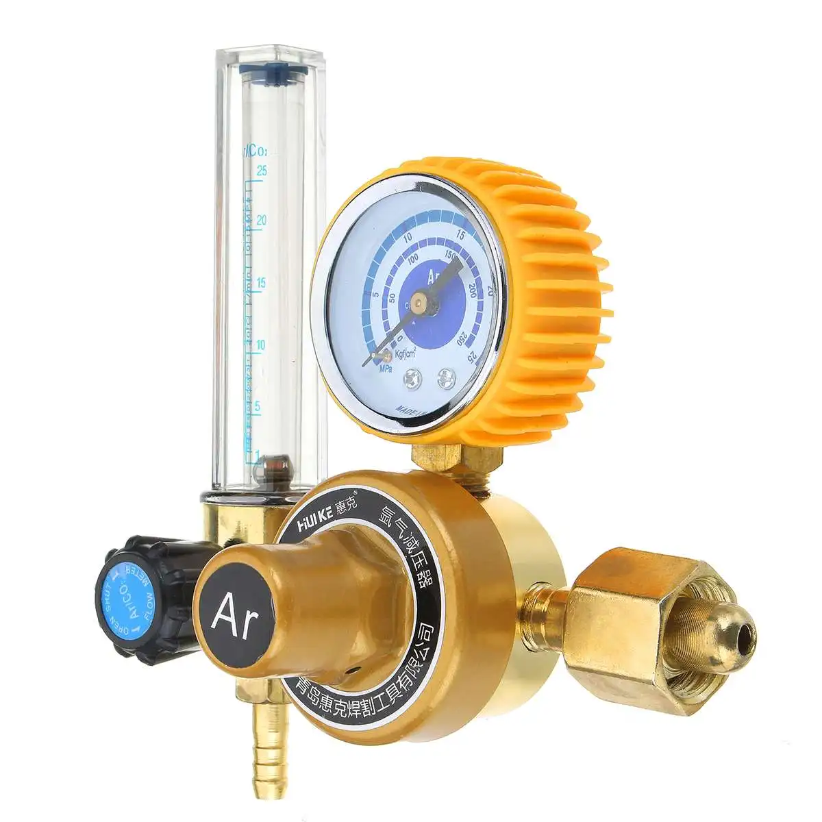 G5/8" 0-25Mpa Argon CO2 Mig Tig Flow Meter Gas Regulator Flowmeter Welding Weld Gauge Argon Regulator Pressure Reducer
G5/8" 0-25Mpa Argon CO2 Mig Tig Flow Meter Gas Regulator Flowmeter Welding Weld Gauge Argon Regulator Pressure Reducer