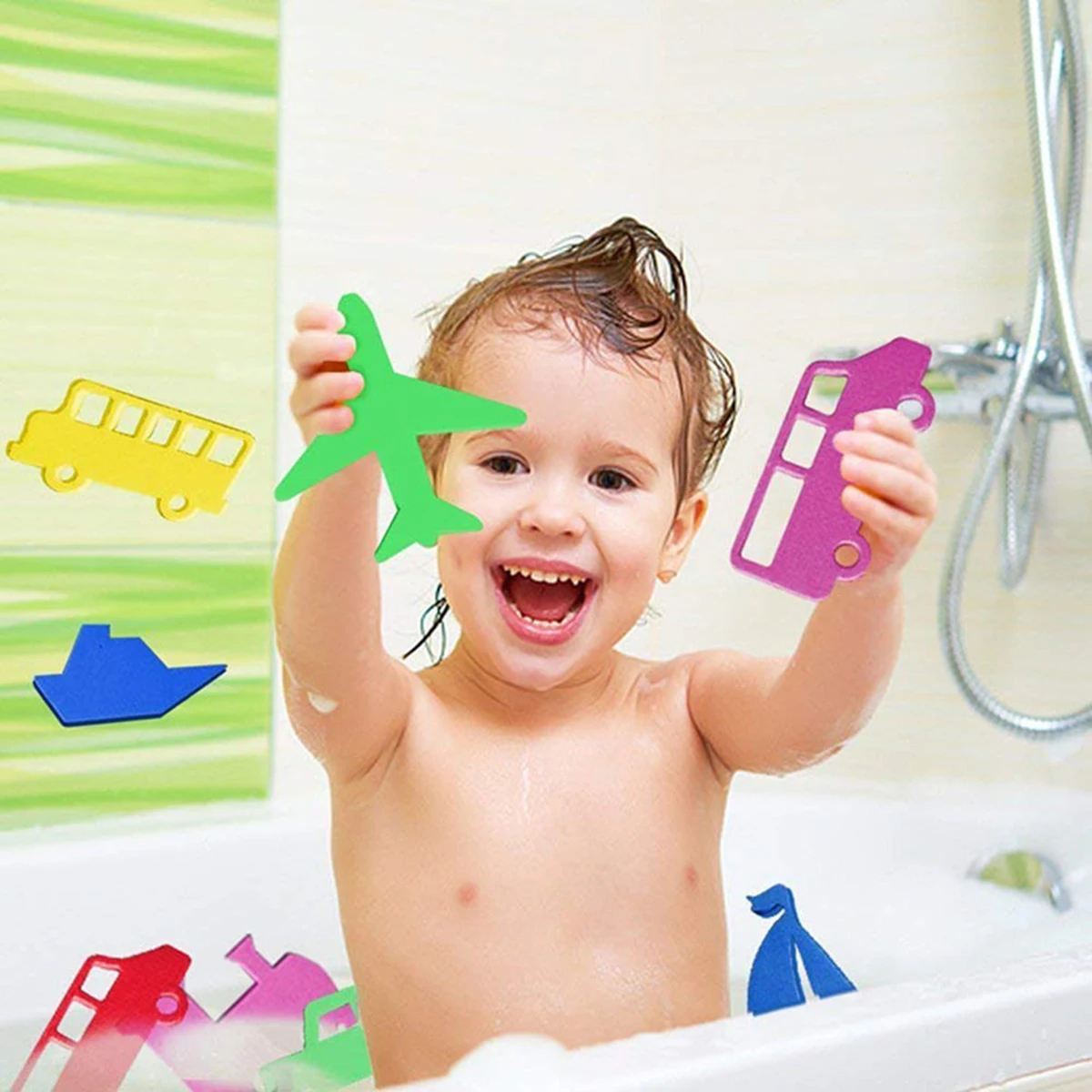 20pcs/Set communication media Puzzle Baby Bath Toys Soft EVA Kids Baby Water Toys For Bathroom Early Educational Suction Up Toy
20pcs/Set communication media Puzzle Baby Bath Toys Soft EVA Kids Baby Water Toys For Bathroom Early Educational Suction Up Toy