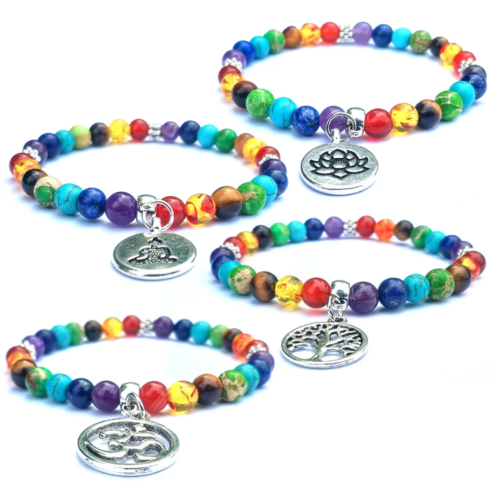 OM Life Tree Buddha Lotus Bracelet Beads 7 Chakra Bracelet Yoga Healing Balance Natural Stone Buddha Friendship Bracelet
OM Life Tree Buddha Lotus Bracelet Beads 7 Chakra Bracelet Yoga Healing Balance Natural Stone Buddha Friendship Bracelet