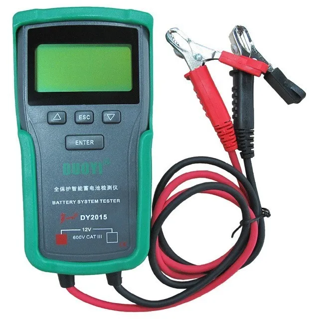 Dy2015 12v Car Battery System Tester Capacity Maximum Electronic Load Battery Charge Test+english Manual
Dy2015 12v Car Battery System Tester Capacity Maximum Electronic Load Battery Charge Test+english Manual