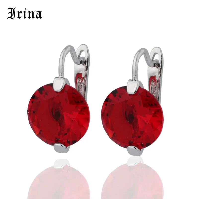 Irina Rhinestone Round Crystal Pendant Earrings Women Gem Ear Hook Earring Vintage Jewelry Zircon pendant earrings multicolor
Irina Rhinestone Round Crystal Pendant Earrings Women Gem Ear Hook Earring Vintage Jewelry Zircon pendant earrings multicolor