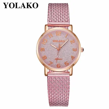 Hot Fashion Women Starry Sky Watch Casual Luxury Brand YOLAKO Plastic Leather Women Quartz Watch Relogio Feminino
Hot Fashion Women Starry Sky Watch Casual Luxury Brand YOLAKO Plastic Leather Women Quartz Watch Relogio Feminino