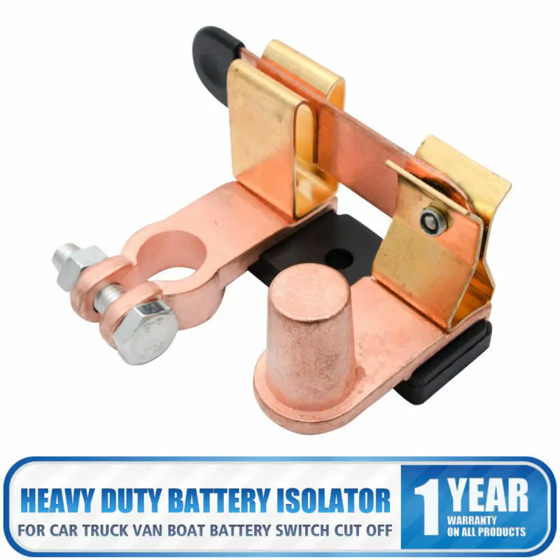 Heavy Duty Car Van Battery Isolator Switch Power Cut Off Disconnect Top Terminal New Car Truck Power Switch
Heavy Duty Car Van Battery Isolator Switch Power Cut Off Disconnect Top Terminal New Car Truck Power Switch