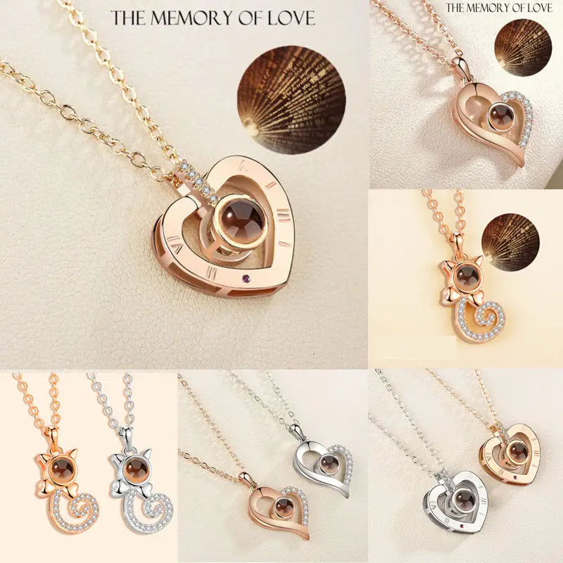 2019 New 6 Styles I Love You Projection Charm Pendant Necklaces Heart-shaped Crystal Wedding Ladies Necklace Gifts
2019 New 6 Styles I Love You Projection Charm Pendant Necklaces Heart-shaped Crystal Wedding Ladies Necklace Gifts