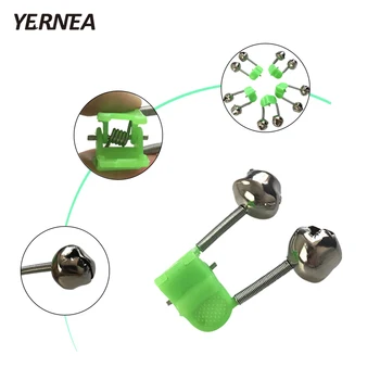 Yernea 3 Pcs/Lot Fishing Rod Bite Alarms Fishing Bells Rod Fishing Accessory Alarm Clamp Tip Clip Bells Ring Green Plastic
Yernea 3 Pcs/Lot Fishing Rod Bite Alarms Fishing Bells Rod Fishing Accessory Alarm Clamp Tip Clip Bells Ring Green Plastic