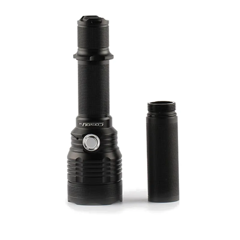 1Pcs Convoy L4 DIY 18650 Extension Tube Flashlight Body Host Without LED & Driver Portable Lighting Accessories
1Pcs Convoy L4 DIY 18650 Extension Tube Flashlight Body Host Without LED & Driver Portable Lighting Accessories