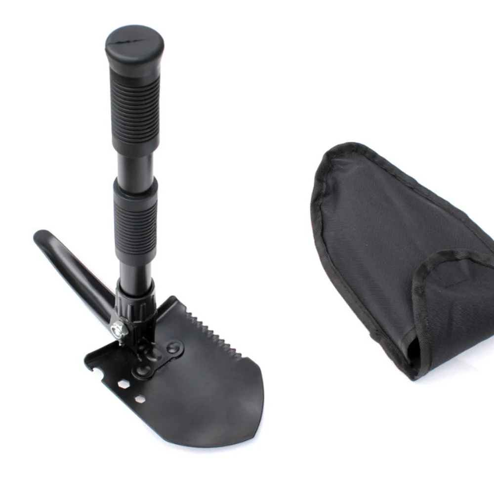 Multifunction Military Tactical Folding Shovel Portable Outdoor Camping Survival Spade Trowel Emergency Garden Tool | Спорт и