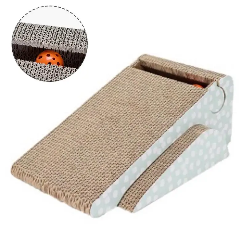 Cat Scratcher Corrugated Paper Board Cardboard With Organic Catnip Leaf For Grinding Claws Playing Scratch Resistant Cat Pet Toy
Cat Scratcher Corrugated Paper Board Cardboard With Organic Catnip Leaf For Grinding Claws Playing Scratch Resistant Cat Pet Toy