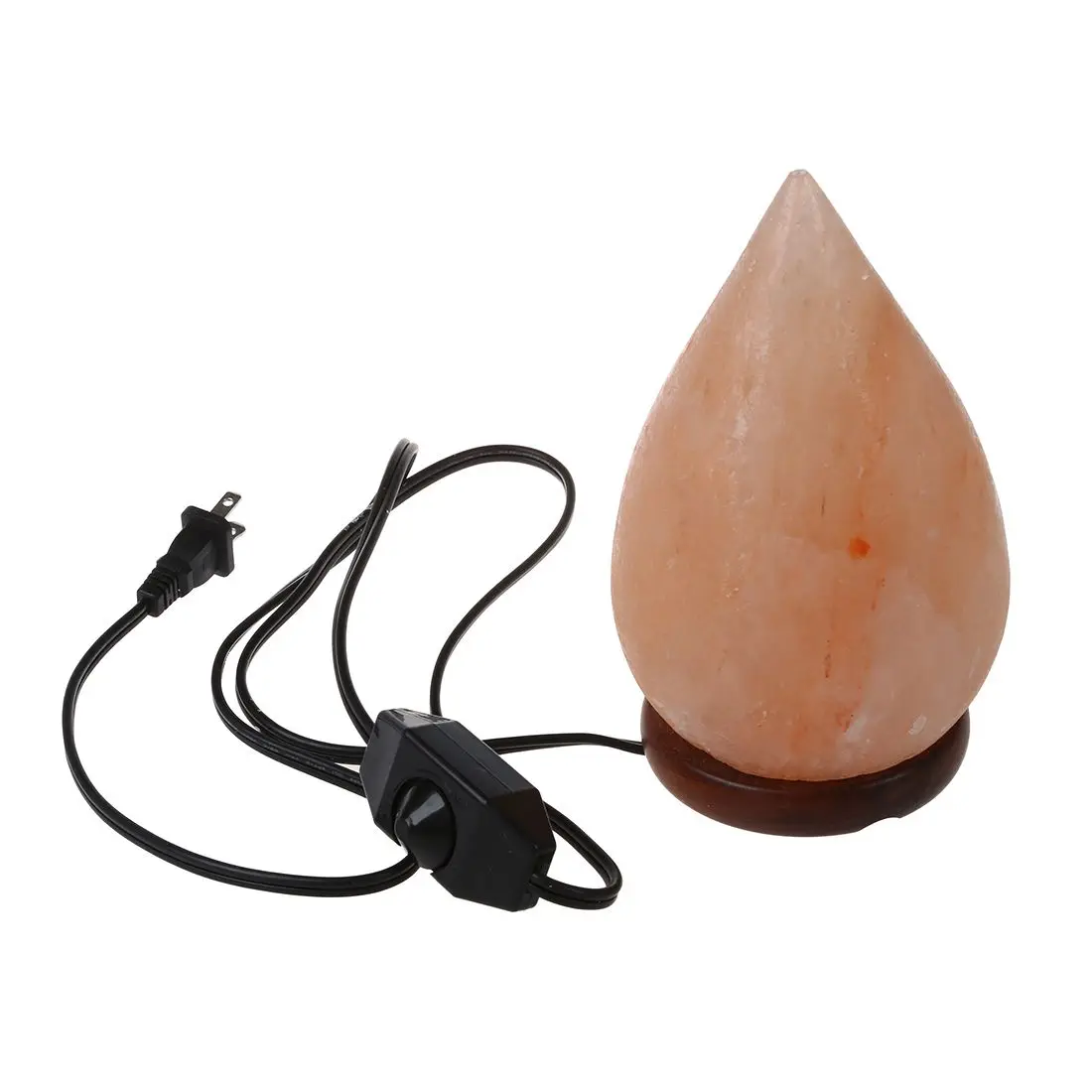LICG-Hand Crafted Natural Himalayan Crystal Salt Drop Lamp 20cm with Wood Base, Electric Wire & Bulb
LICG-Hand Crafted Natural Himalayan Crystal Salt Drop Lamp 20cm with Wood Base, Electric Wire & Bulb