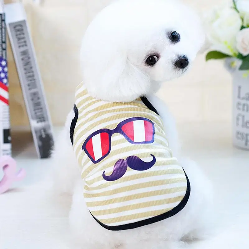 Pet T-shirt Dog Summer Apparel Clothes Puppy Classic Vest Pet Summer Apparel Breathable Summer Cute Vest
Pet T-shirt Dog Summer Apparel Clothes Puppy Classic Vest Pet Summer Apparel Breathable Summer Cute Vest
