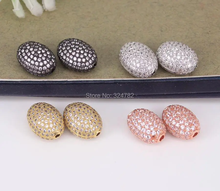 10pcs Mix Plated Oval shape Micro Pave CZ Connector Beads,Olive Shape Cubic Zirconia Connector beads For Jewelry Making
10pcs Mix Plated Oval shape Micro Pave CZ Connector Beads,Olive Shape Cubic Zirconia Connector beads For Jewelry Making