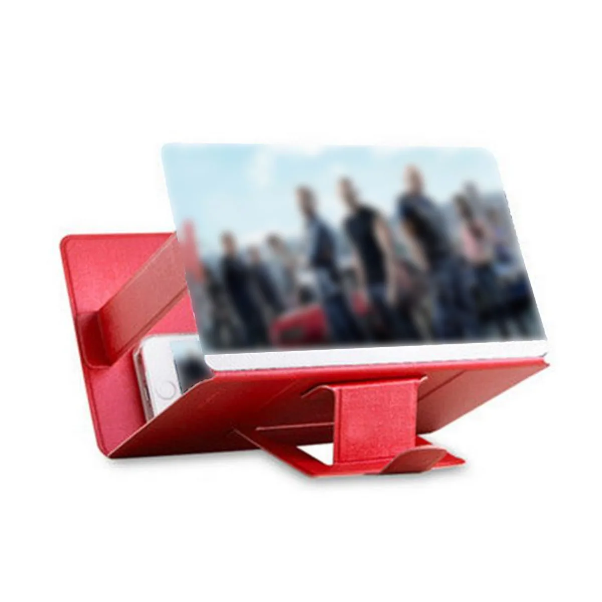 8 Inch Folding Mobile Phone Screen Magnifier 3D HD Video Enlarged Amplifier Smart Phone Stand Bracket Stereoscopic Holder Mount
8 Inch Folding Mobile Phone Screen Magnifier 3D HD Video Enlarged Amplifier Smart Phone Stand Bracket Stereoscopic Holder Mount