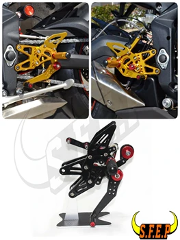CNC Adjustable Rearset Foot Pegs Rest Pedal For Triumph Daytona 675/R 2013-2014-2015-2016-2017-2018
CNC Adjustable Rearset Foot Pegs Rest Pedal For Triumph Daytona 675/R 2013-2014-2015-2016-2017-2018