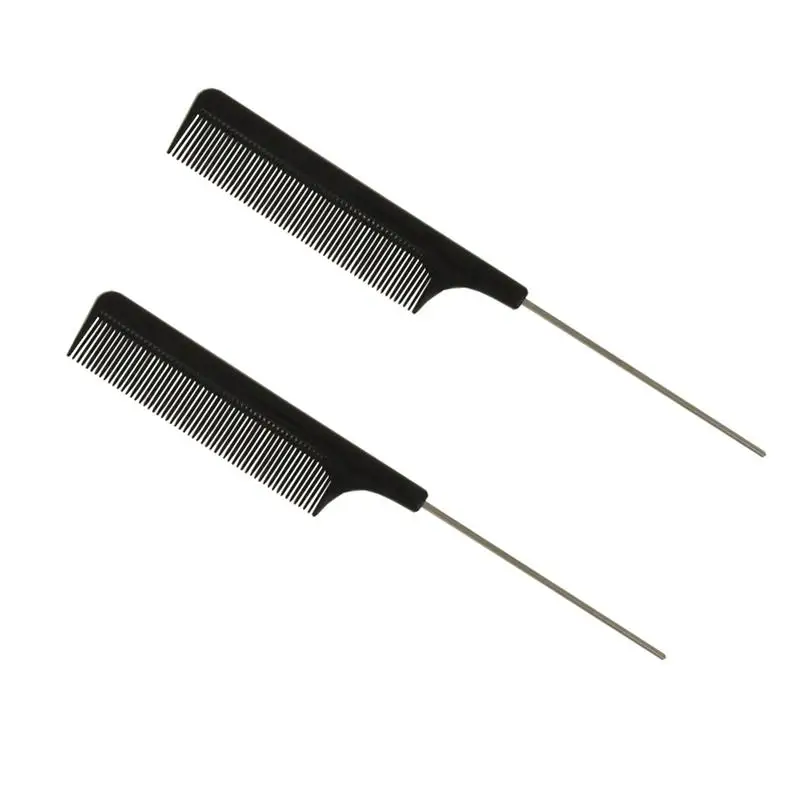 2pcs Hair Comb Plastic Durable Long Handle Sharp Tail Pointed Tail Hairbrush Hair Comb For Home Making Modelling Salon
2pcs Hair Comb Plastic Durable Long Handle Sharp Tail Pointed Tail Hairbrush Hair Comb For Home Making Modelling Salon