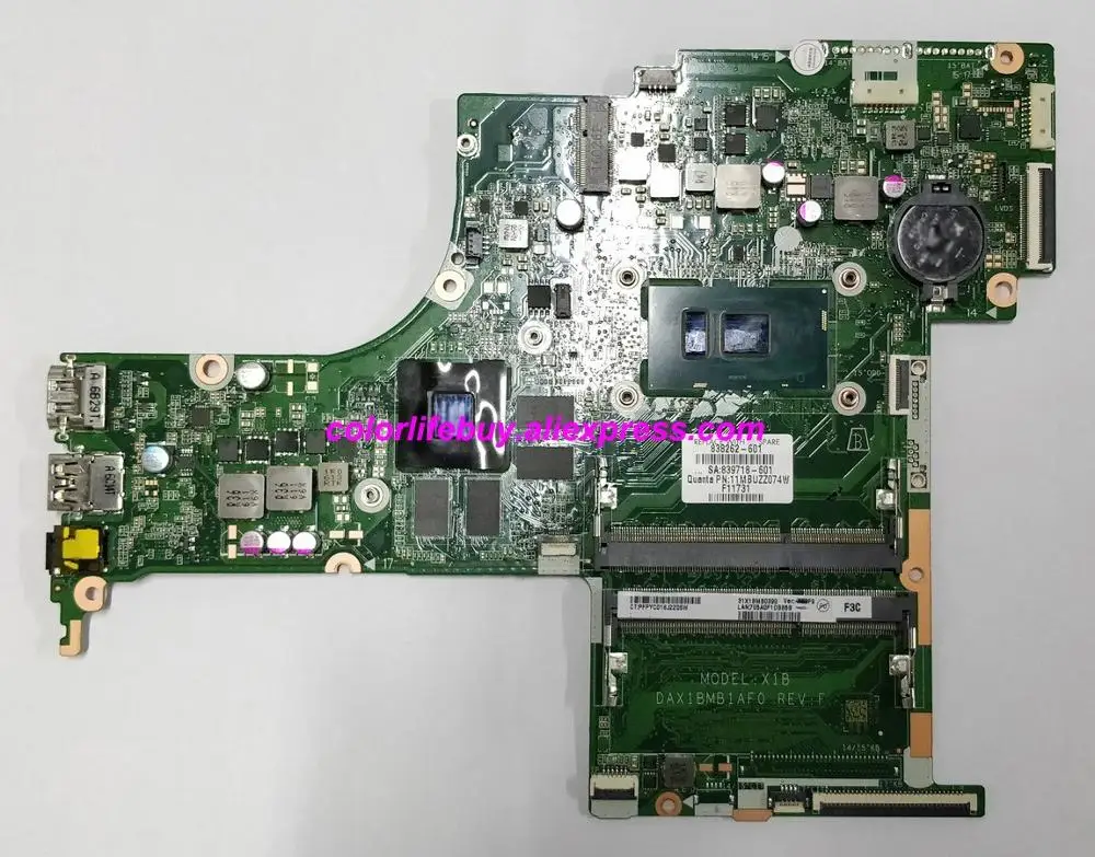 Оригинальная материнская плата для ноутбука HP 17-S Series 17T-S000 838262-601 838262-001 w 940M/4GB i7-6500U DAX1BMB1AF0
Оригинальная материнская плата для ноутбука HP 17-S Series 17T-S000 838262-601 838262-001 w 940M/4GB i7-6500U DAX1BMB1AF0