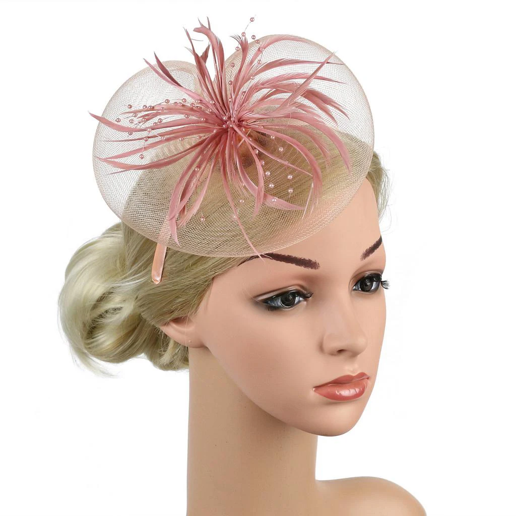 Retro Handmade Hair Clip Hair Accessory Feather Wedding Bridal Prom Fascinator Mesh Net Face Veil Retro Barrette For Dinner
Retro Handmade Hair Clip Hair Accessory Feather Wedding Bridal Prom Fascinator Mesh Net Face Veil Retro Barrette For Dinner